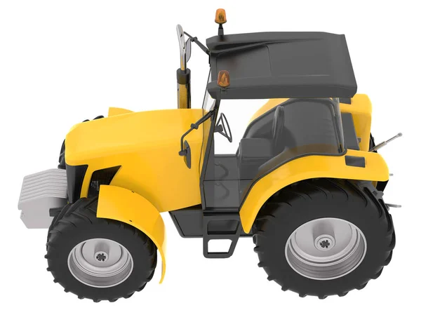 Grote Tractor Geïsoleerd Achtergrond Weergave Illustratie — Stockfoto