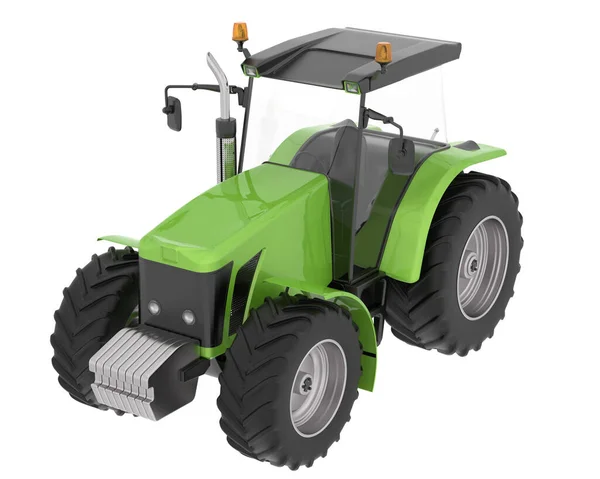 Grote Tractor Geïsoleerd Achtergrond Weergave Illustratie — Stockfoto