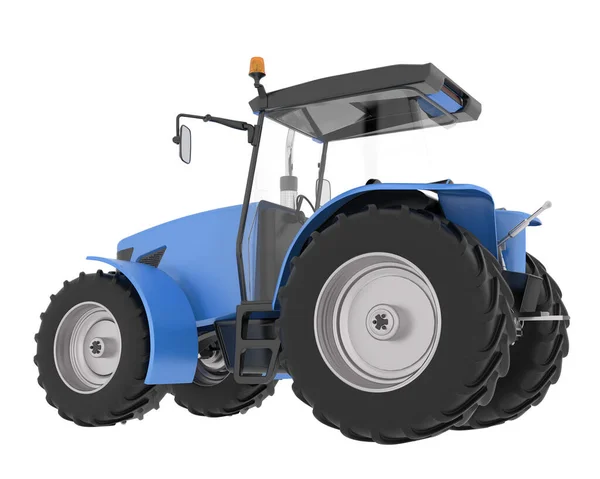 Grote Tractor Geïsoleerd Achtergrond Weergave Illustratie — Stockfoto