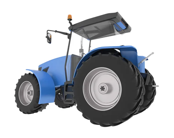 Grote Tractor Geïsoleerd Achtergrond Weergave Illustratie — Stockfoto