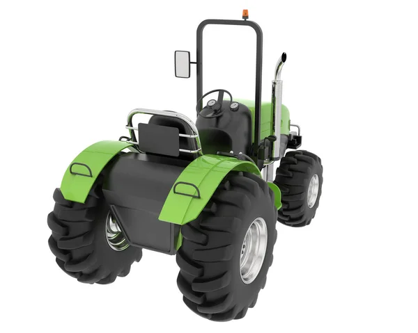 Small Tractor Isolated Background Rendering Illustration — Stock Photo, Image