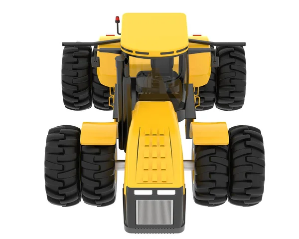 Large Tractor Isolated Background Rendering Illustration — Stock Photo, Image