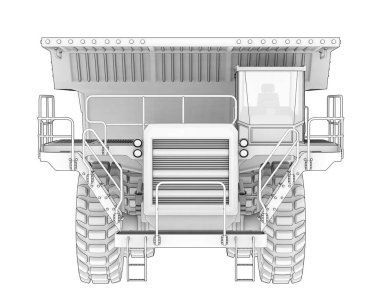 Benimki arka planda izole edilmiş. 3d görüntüleme - illüstrasyon