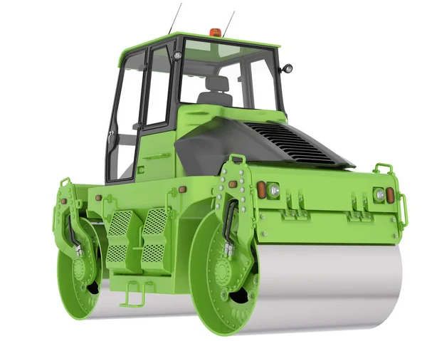 Road Roller Isolated Background Rendering Illustration — Stock Photo, Image