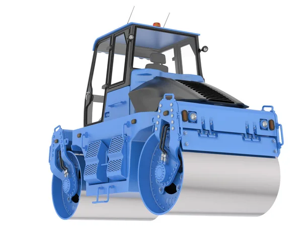 Road Roller Isolated Background Rendering Illustration — Stock Photo, Image