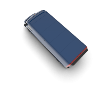 Düz yüzeyde uzanan parlak akıllı telefon