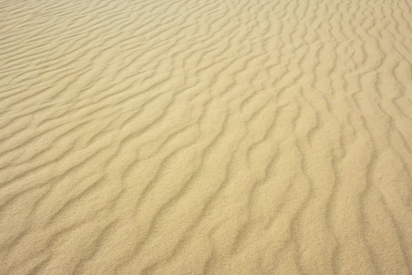 Textura perfeita de ondas de areia. padrão de areia . — Fotografia de Stock