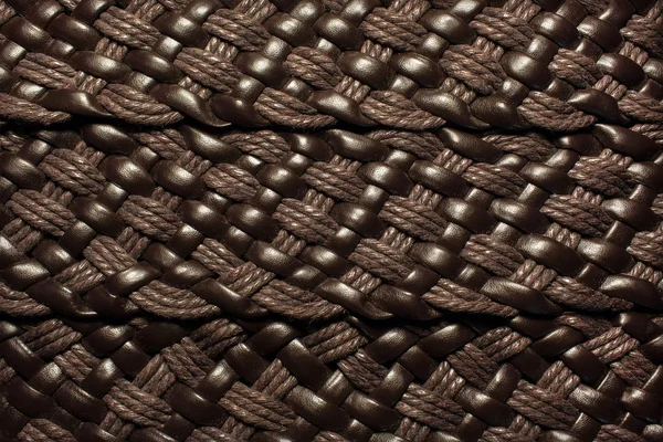 weaving leather and thread  background