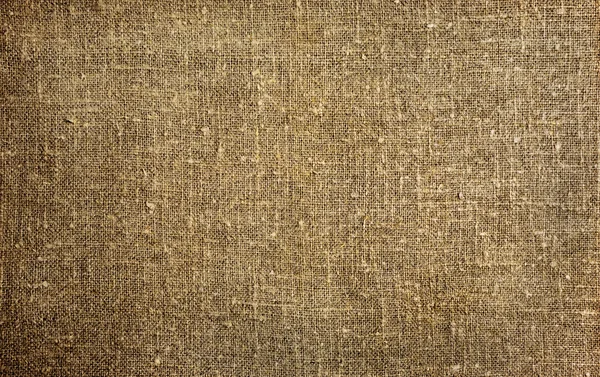 Burlap, linen fabric texture — Stock Photo, Image