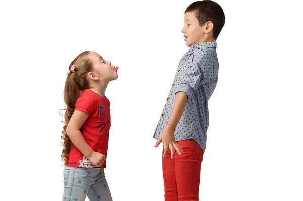 Relationship between the children — Stock Photo, Image