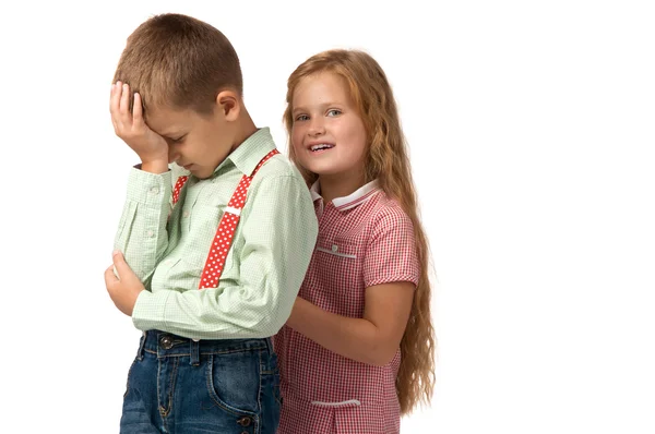 Conflictos entre niños — Foto de Stock