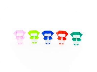 Renkli Origami Ninja