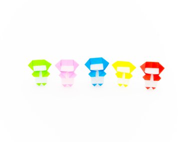 Renkli Origami Ninja