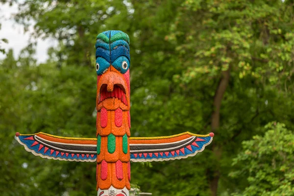 Indiska totem — Stockfoto