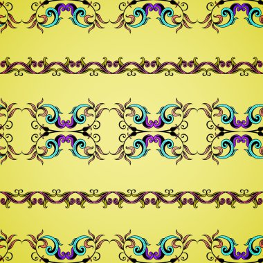  Kusursuz çiçek deseni