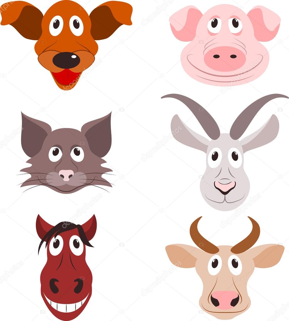 icons of farm animals