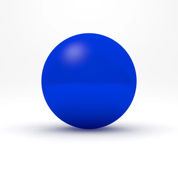 파란 구체 — 스톡 사진
