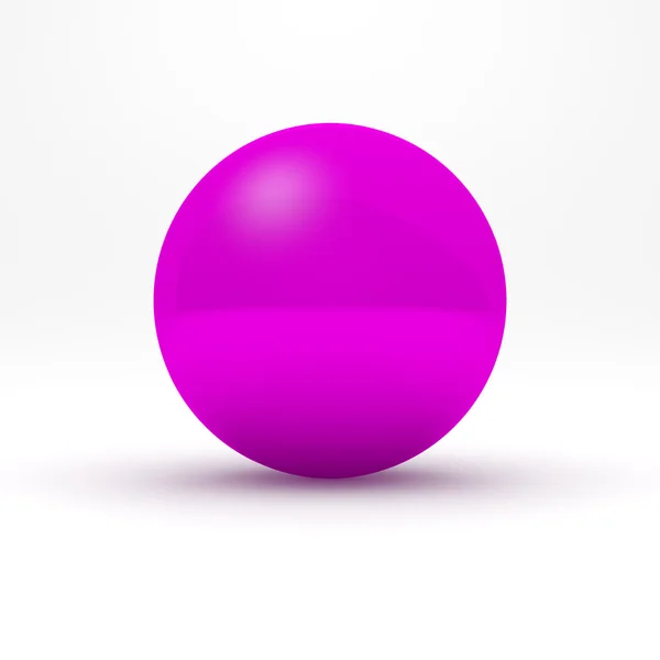 Esfera roxa — Fotografia de Stock
