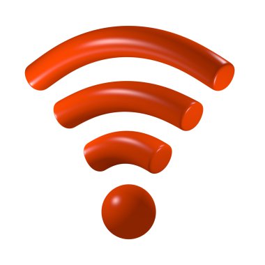 Turuncu wifi simgesi