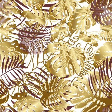 Canavar mı? Şablon. Kumaş ve ambalaj tasarımı için.