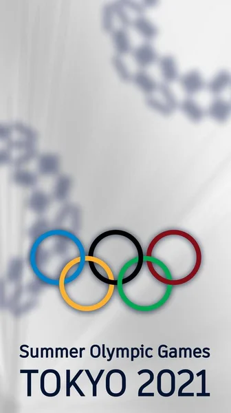 Olympiske Lege Tokyo 2021 Sommerolympiaden Olympiske Lege Sport Baggrund Med - Stock-foto