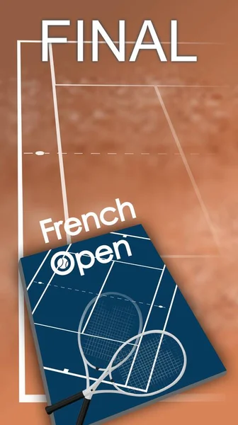 Роланд Гаррос Открытый Чемпионат Франции 2021 Открытый Чемпионат Франции Теннису — стоковое фото