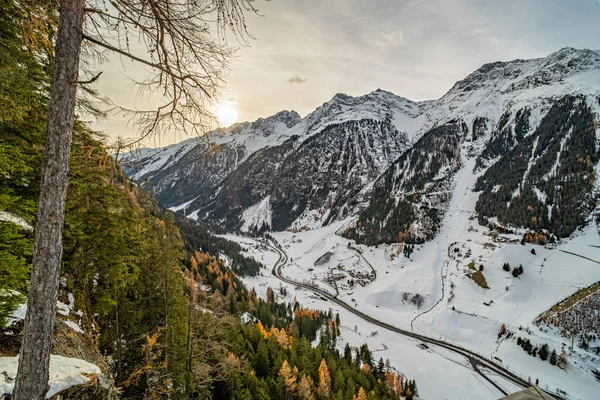 Avusturya Daki Dağların Güzel Fotoğrafı — Stok fotoğraf