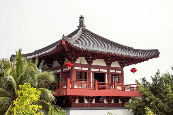 Chinesischer Tempel. sanya, hainan, china — Stockfoto