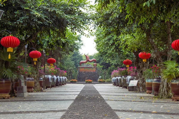 Ma bir yanardağ Parkı. Sanya, Hainan, Çin