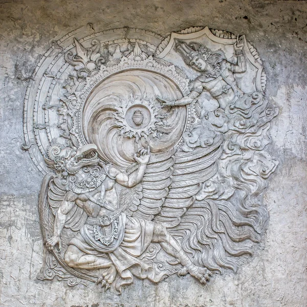 Garuda y Vishnu. Bali, Indonesia, GWK Park — Foto de Stock