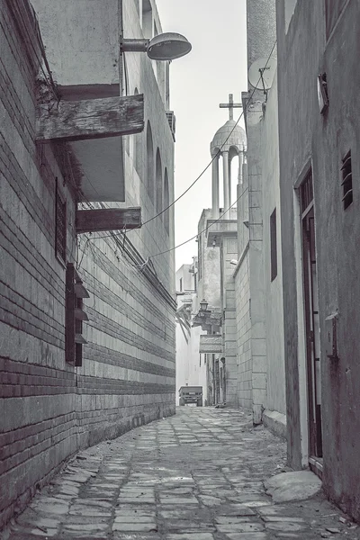 紧的街。埃及开罗 — 图库照片