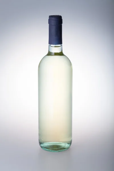 一瓶白葡萄酒 — 图库照片