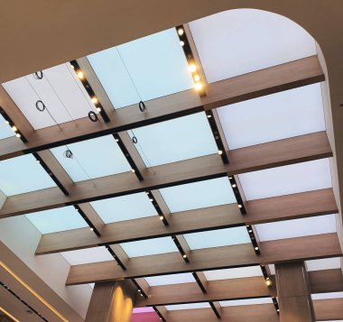 İç mekan modern tasarım tavan 