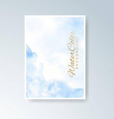 Mevsimsel temalar için mükemmel harmanlanmış ılık suluboya arkaplan kartları.