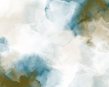 Arkaplan için soyut renkli suluboya. Dijital resim. Randevunuz, kartpostalınız, afişiniz, düğün davetiyeniz için tasarım