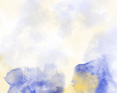 Arkaplan için soyut renkli suluboya. Dijital resim. Randevunuz, kartpostalınız, afişiniz, düğün davetiyeniz için tasarım