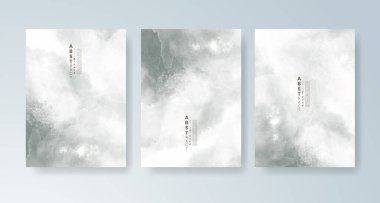 Parlak renkli vektör suluboya arkaplanlı kartlar. Randevunuz, kartpostalınız, afişiniz için tasarım.