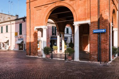 Loggia del Grano, Comacchio, İtalya