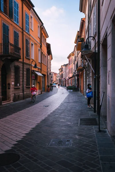 Ravenna Emilia Romagna Itália Agosto 2020 Beco Centro Histórico Ravenna — Fotografia de Stock