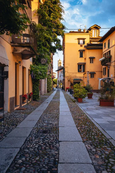 Orta San Giulio Italy June 2021 Main Street Village Orta — Stock Fotó