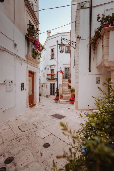 Martina Franca Talya Ağustos 2021 Martina Franca Nın Tarihi Merkezinde — Stok fotoğraf