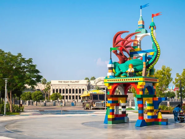Dubai Förenade Arabemiraten December 2019 Legoland Water Park Vid Dubai — Stockfoto