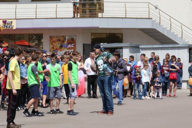 Nakış Kenti Nakış Yürüyüşü. Ukrayna. 21 Ağustos 2016