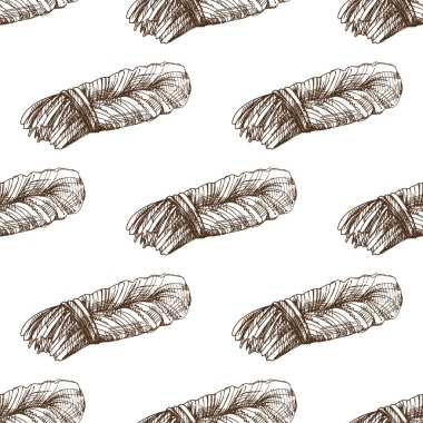 El yapımı dikişsiz desenli, tel peynirli. Tek renkli süt ürünleri arka planı ambalaj, ambalaj kağıdı, menü tasarımı, yemek çizimleri ve kırsal mutfak dekorasyonu için idealdir..