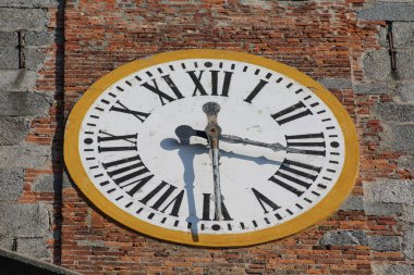 clock on bell tower