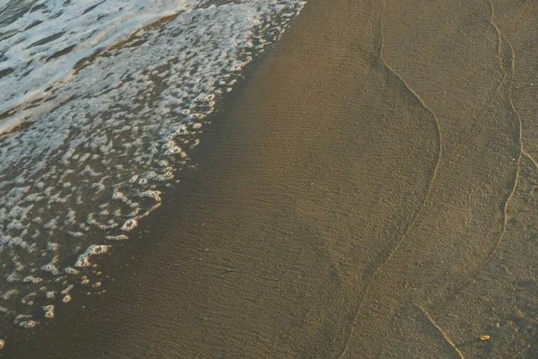Letni Piasek Tło Plaży — Zdjęcie stockowe