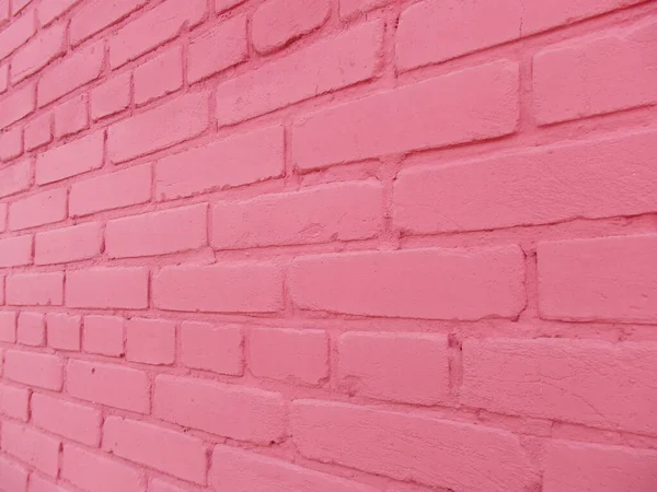Pink brick wall texture with vintage style pattern for background and desing art work.
