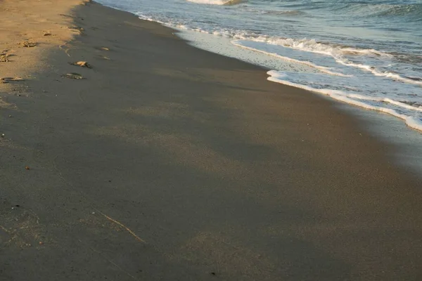 Летний Песок Пляже — стоковое фото