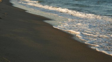 Yaz kumsalı geçmişi.