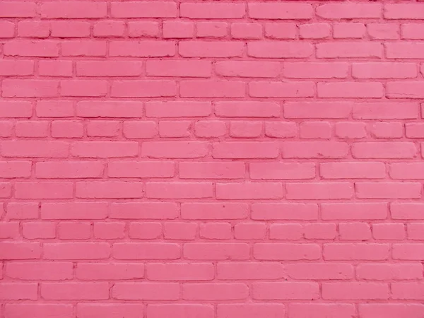 Pink Brick Wall Texture Vintage Style Pattern Background Desing Art — Stock Photo, Image